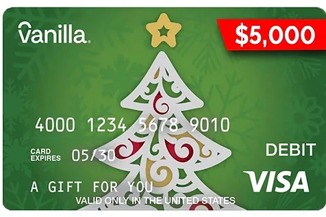 Steven Melikian | Fresno, CA $5000 Visa Gift Card
