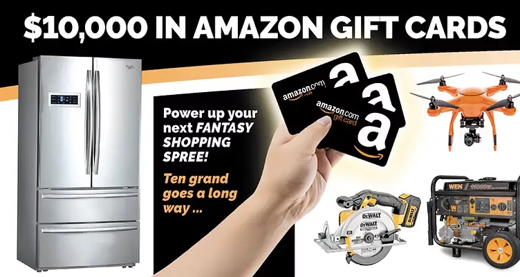 $10,000 Amazon Shopping Spree